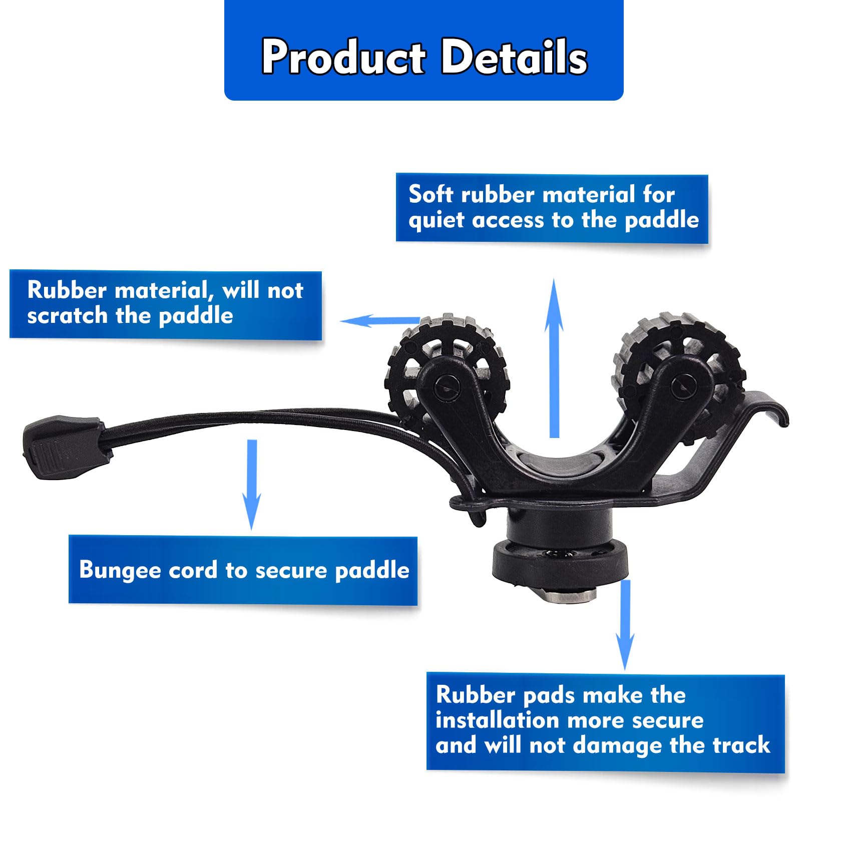 Standart Kürekleri Tutmak İçin - Fishing Kayak Rod Holder incelemesi ve fiyatı