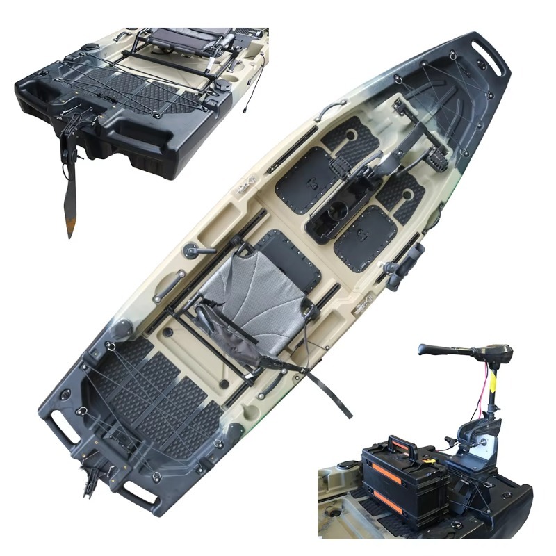 1 Kişilik HDPE/PE Üstten Oturm - Fishing Kayak Pedal Drive incelemesi ve fiyatı
