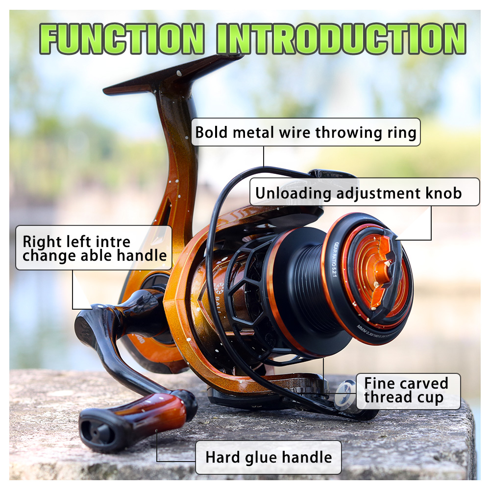 JOSBY Spinning Balıkçılık Maka - Kastking Reel Zephyr incelemesi ve fiyatı